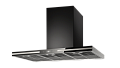 Настенная вытяжка Kuppersbusch DW 9500.0 S черное стекло