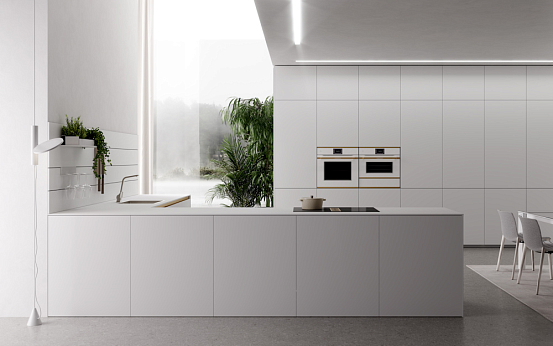 Индукционная варочная панель с вытяжкой Kuppersbusch KMI 8590.0 SR Copper preview 6