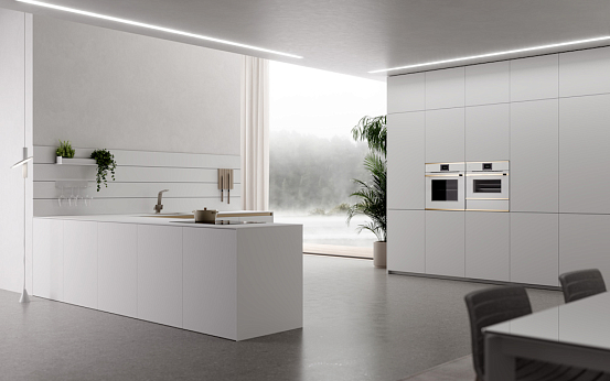 Индукционная варочная панель с вытяжкой Kuppersbusch KMI 8590.0 SR Copper preview 5