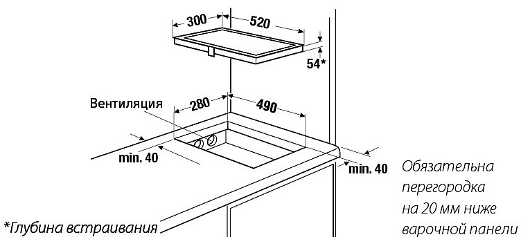 Индукционная варочная панель Kuppersbusch EKI 3720.1 ED preview 2