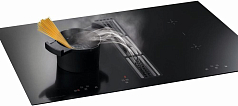 Индукционная варочная панель с вытяжкой Kuppersbusch KMI 9800.0 SR Stainless Steel