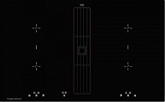 Индукционная варочная панель с вытяжкой Kuppersbusch KMI 8500.0 SR