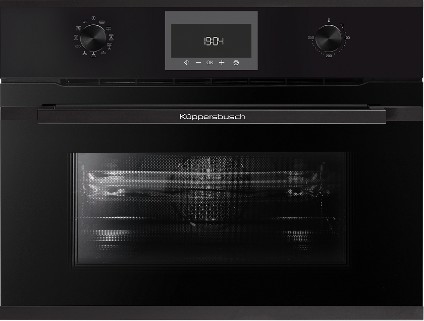 Компактный духовой шкаф с микроволнами Kuppersbusch CBM 6330.0 S5 Black Velvet preview 1