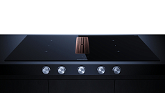 Индукционная варочная панель с вытяжкой Kuppersbusch KMI 9850.1 SR-E Copper