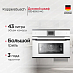 Купить Компактный духовой шкаф с паром Kuppersbusch CBD 6550.0 W2 Black Chrome