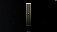 Индукционная варочная панель с вытяжкой Kuppersbusch KMI 9850.1 SR-E Gold