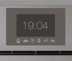 Компактный духовой шкаф с паром Kuppersbusch CBD 6550.0 G3 Silver Chrome