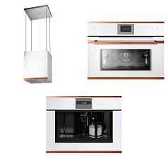 Комплект Kuppersbusch (CBD 6550.0 W7 Copper, CKV 6550.0 W7 Copper, DI 3800.0 W7)