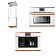 Комплект Kuppersbusch (CBD 6550.0 W7 Copper, CKV 6550.0 W7 Copper, DI 3800.0 W7)