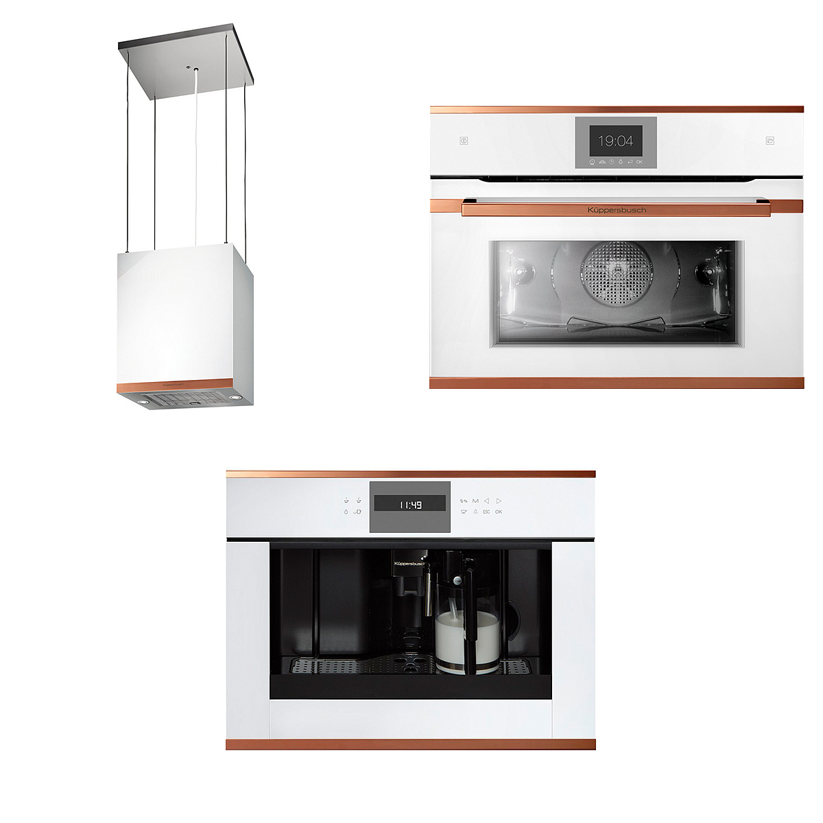 Комплект Kuppersbusch (CBD 6550.0 W7 Copper, CKV 6550.0 W7 Copper, DI 3800.0 W7) preview 1