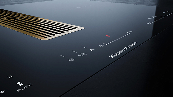 Индукционная варочная панель с вытяжкой Kuppersbusch KMI 8590.0 SR Copper preview 10