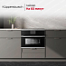 Купить Компактный духовой шкаф с паром Kuppersbusch CBD 6550.0 S3 Silver Chrome preview 6