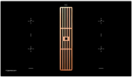 Индукционная варочная панель с вытяжкой Kuppersbusch KMI 9850.0 SR Copper