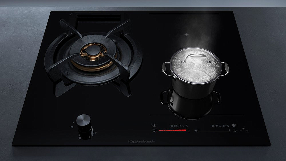 Газовая варочная панель с индукцией Kuppersbusch KIG 6850.0 SR-E5 preview 12