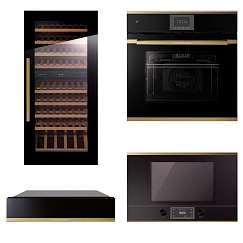 Комплект Kuppersbusch (FWK 4800.0 S4, BP 6550.0 S4 Gold, MR 6330.0 S4 Gold, CSZ 6800.0 S4 Gold)