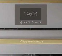 Компактный духовой шкаф с паром Kuppersbusch CBD 6550.0 G4 Gold