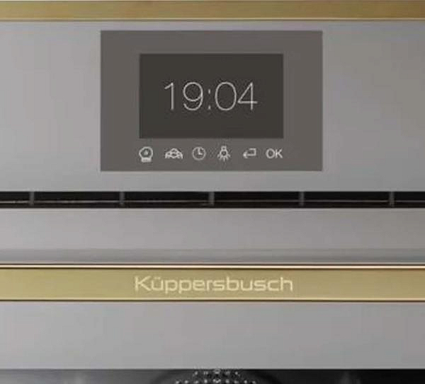 Компактный духовой шкаф с паром Kuppersbusch CBD 6550.0 G4 Gold preview 2