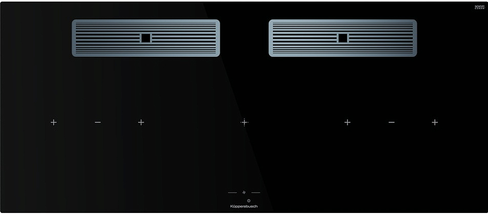Индукционная варочная панель с вытяжкой Kuppersbusch KMI 12850.0 SR-S Stainless steel preview 1
