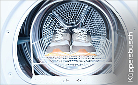 Можно сушить кроссовки в сушильной машине Kuppersbusch?