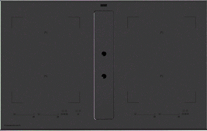 Индукционная варочная панель со встроенной вытяжкой Kuppersbusch EKID 9940.0 RL preview 1