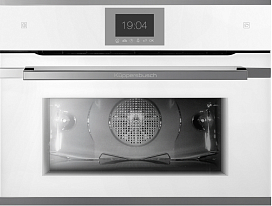 Компактный духовой шкаф с паром Kuppersbusch CBD 6550.0 W3 Silver Chrome
