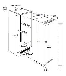 Холодильник Kuppersbusch IKE 3390-2